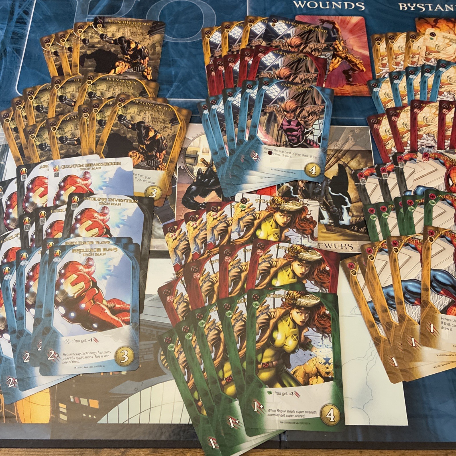 Legendary A Marvel Deck Building Card Game Base Set 2012 Missing 1 Sentinel Card