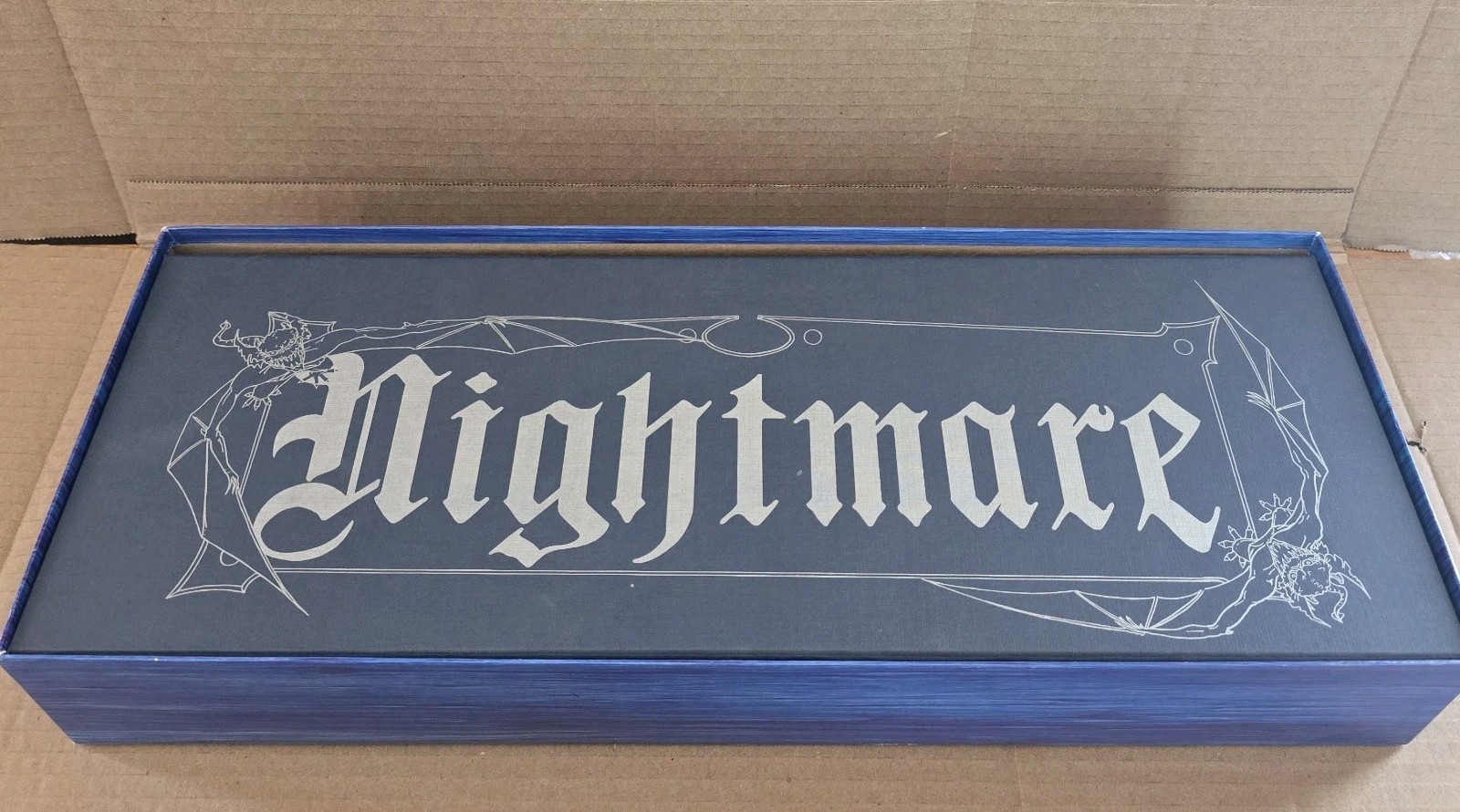 Vintage 1991 Chieftain Games Nightmare Video Board Gane VHS Complete