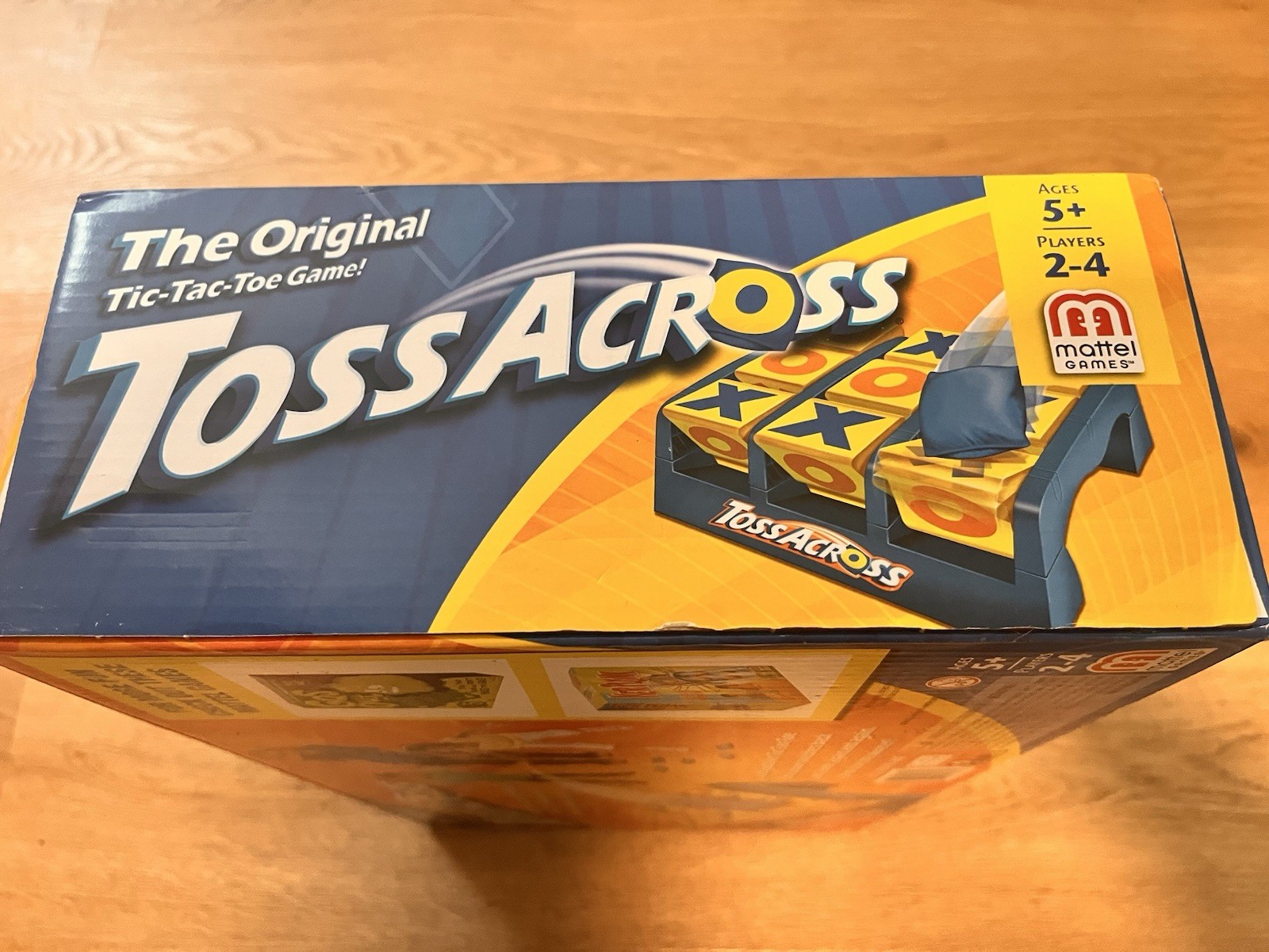 Mattel Games – Toss Across Game: The Original Tic-Tac-Toe Game (New Sealed)