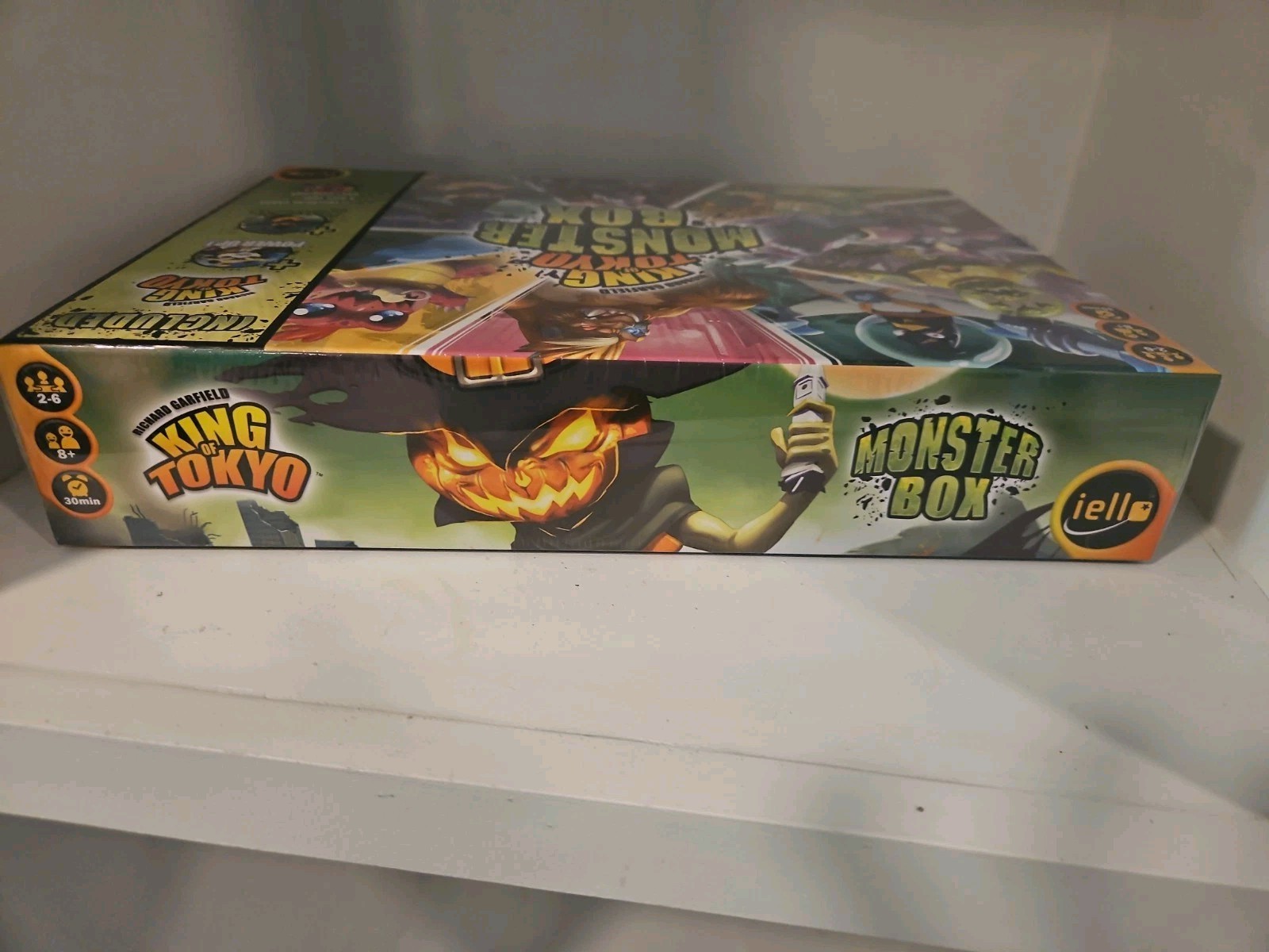 King of Tokyo: Monster Box – New/SEALED – with Power up and Halloween Expansions