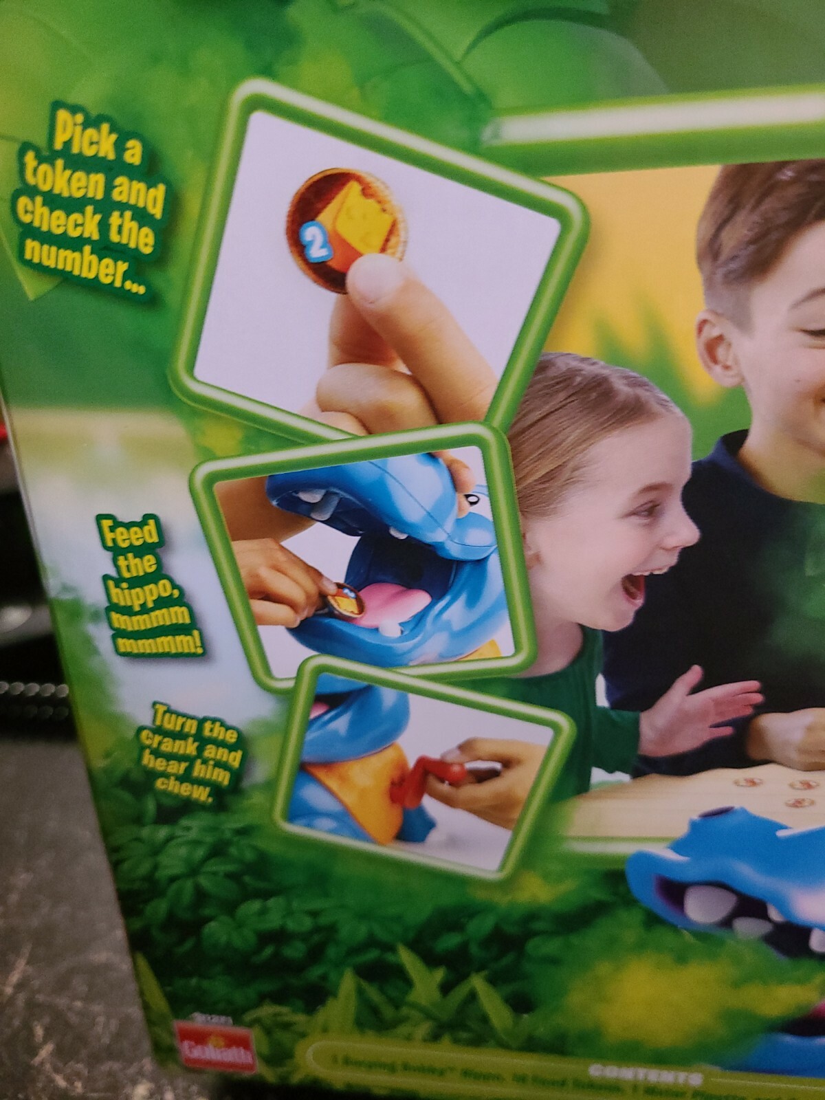 Brand New Burping Bobby Hippo Game by Goliath 2-4 Players Ages 4+