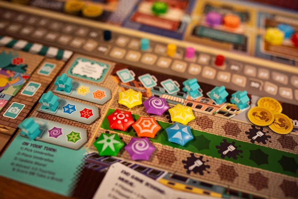Águeda City of Umbrellas Board Game 1 to 5 Players Mensa Select Winner