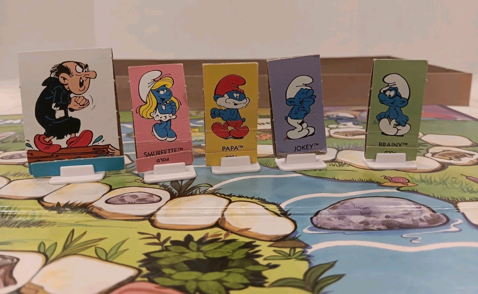 Milton Bradley The Smurf Board Game 1988 – Acceptable Condition – Incomplete