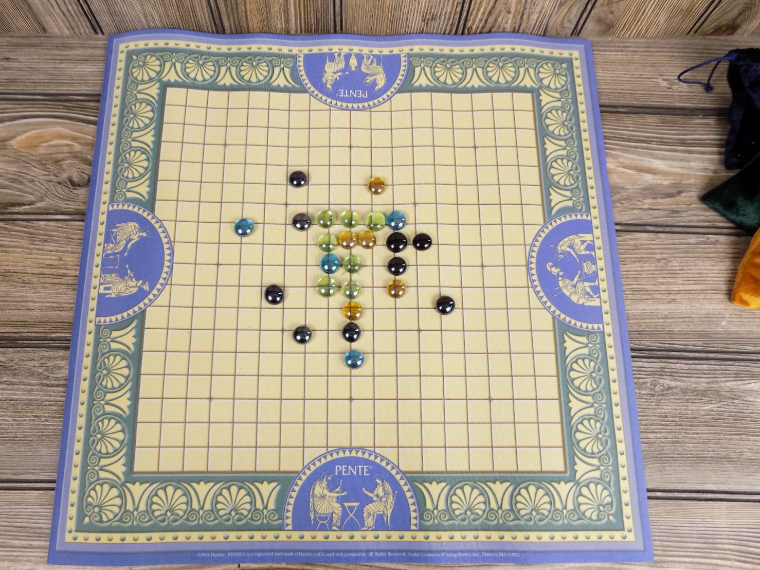 Pente Deluxe Edition with Box Roll-Up Board, and Tube – Complete