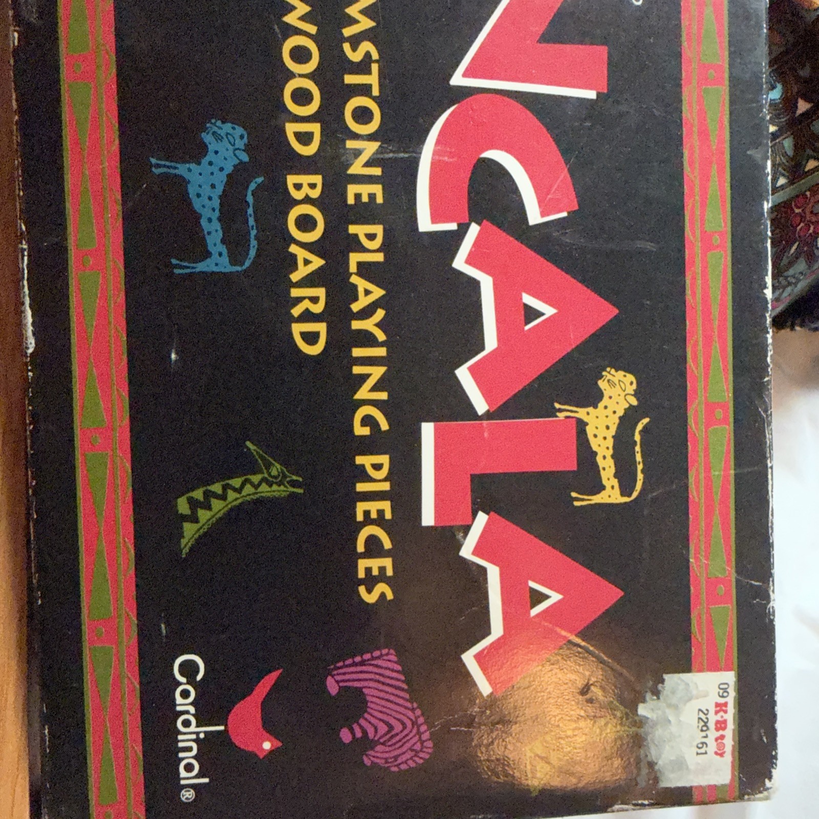 Mancala Solid Wood Board Game 1995