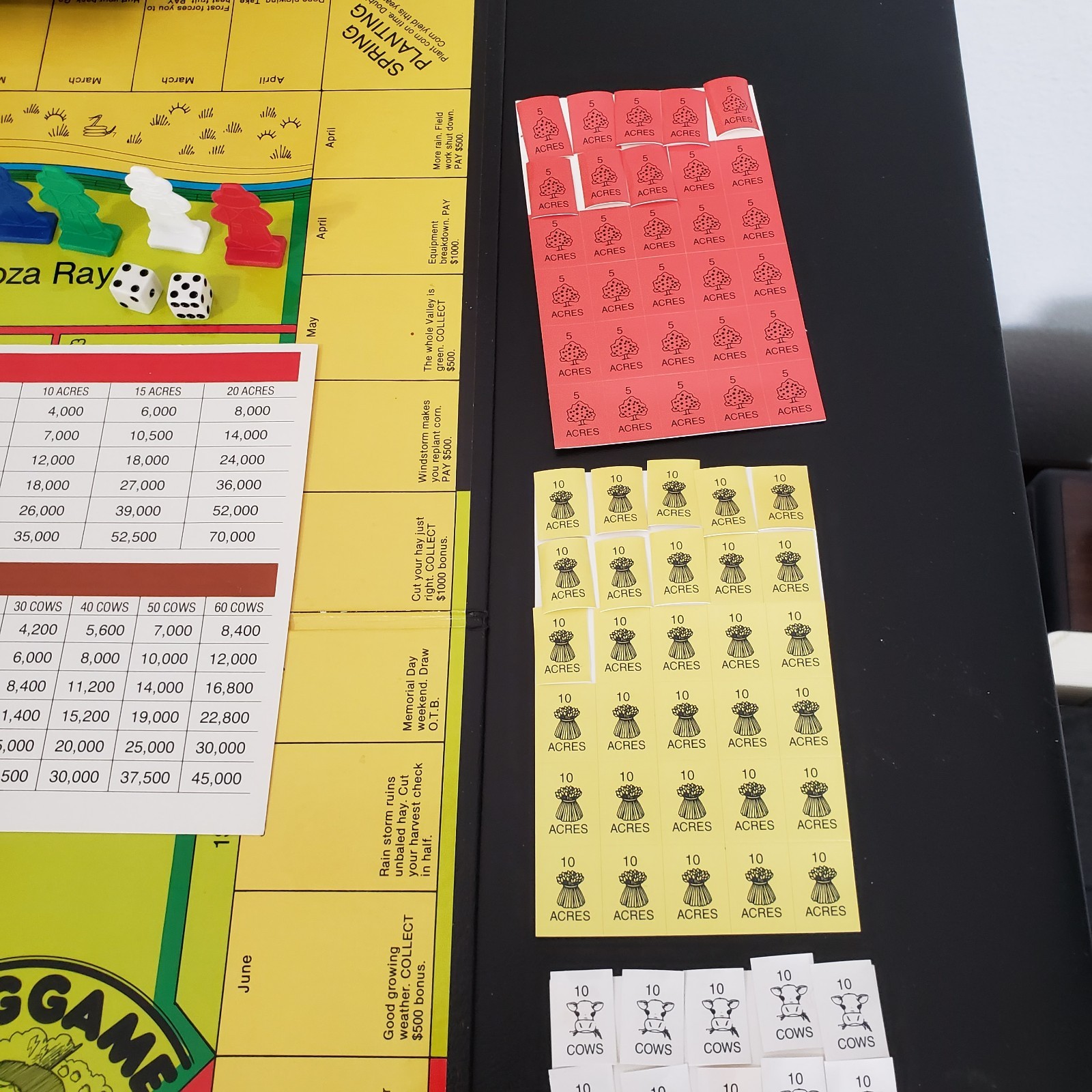 Vintage The Farming Game Harvest the Fun! 1996 Complete