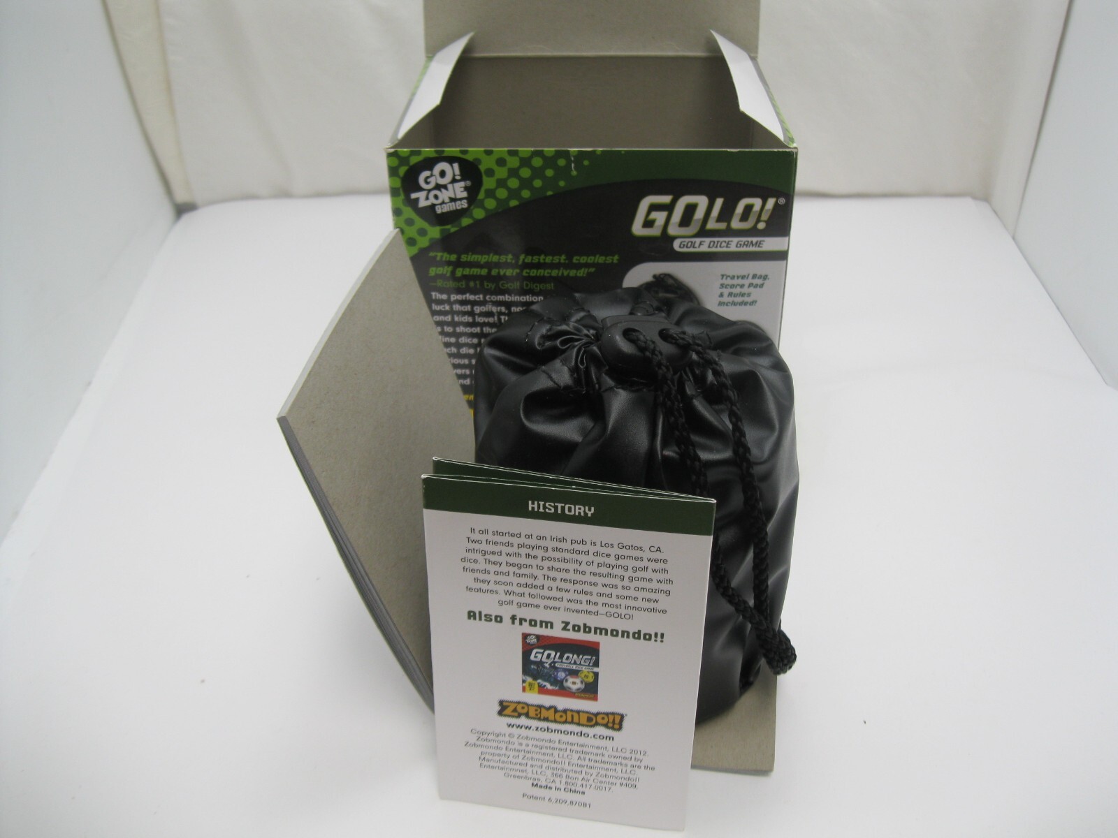 Golo Golf Dice Game Zobmondo Golf with a Cup & Dice 1 or more players