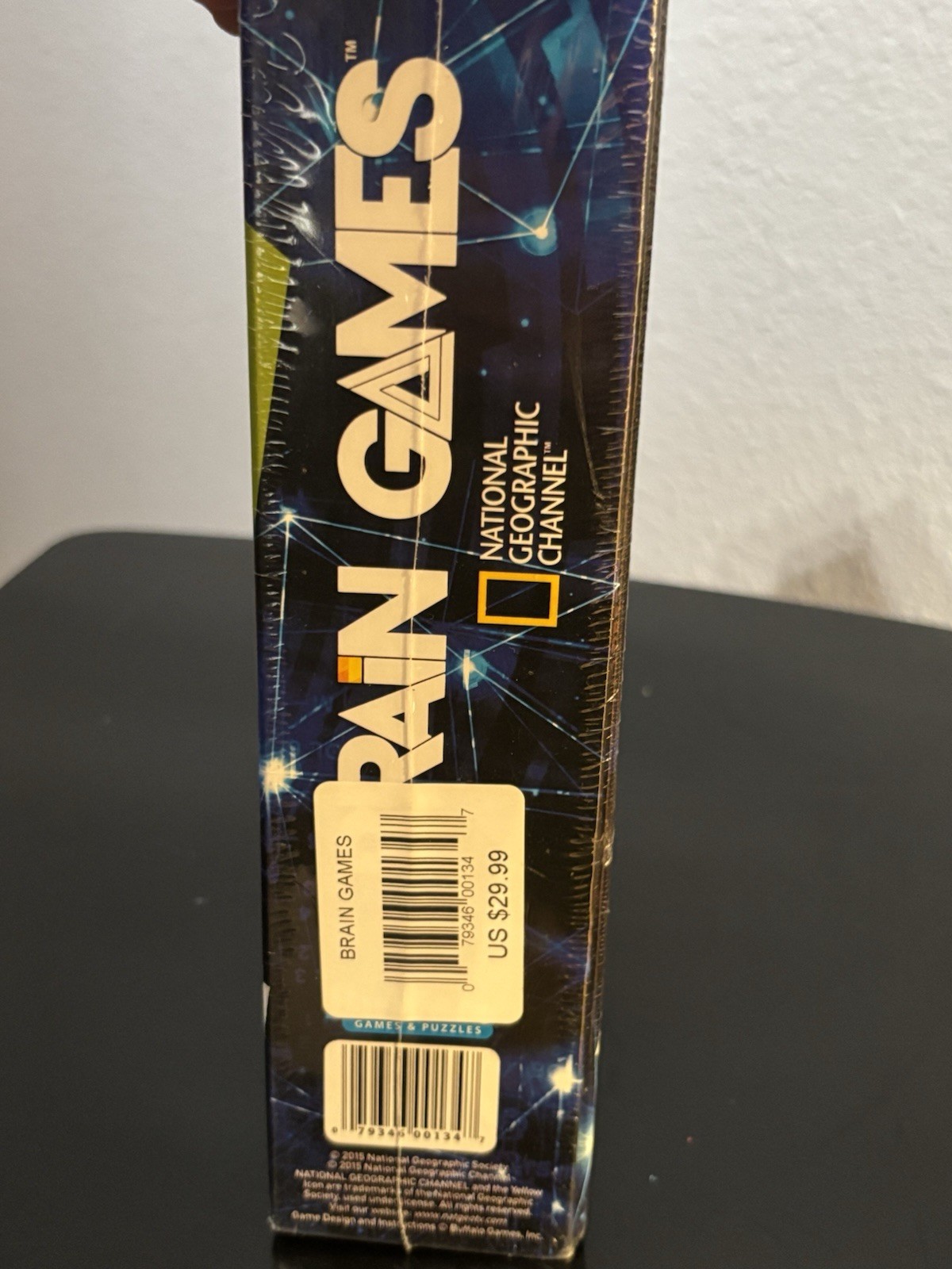 Brain Games Board Game National Geographic Channel Factory Sealed New