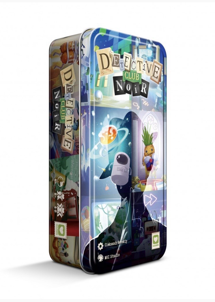 Detective Club: Noir Board Game Igames (French Ed)