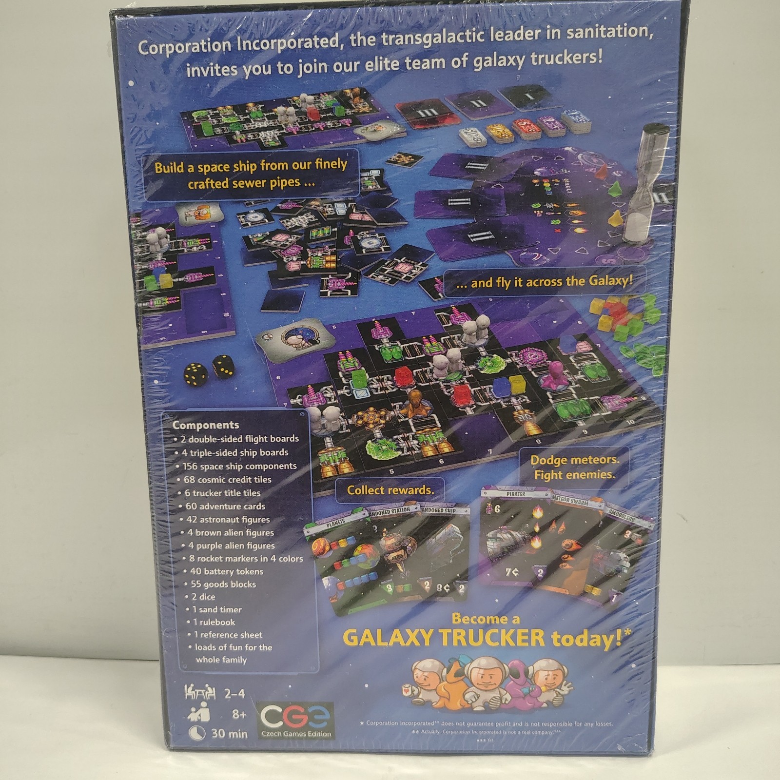 Galaxy Trucker Board Game Czech Games Edition NEW FACTORY SEALED