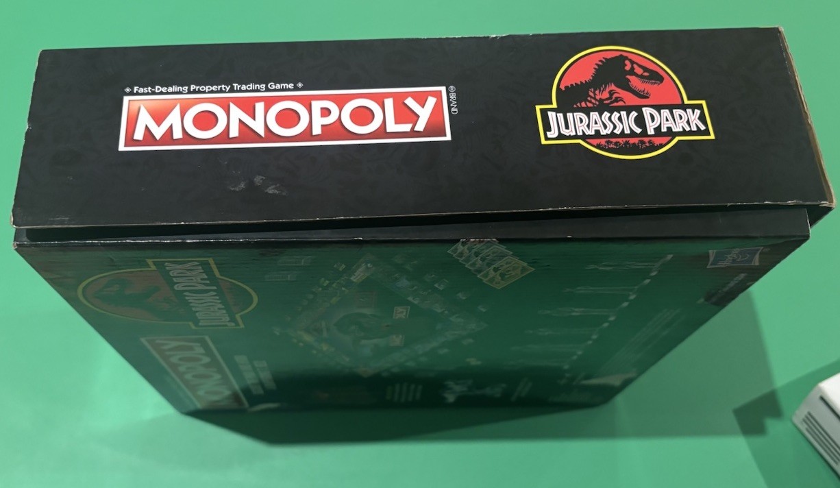 Monopoly Jurassic Park Edition Board Game (2021) – 100% Complete – Working Audio