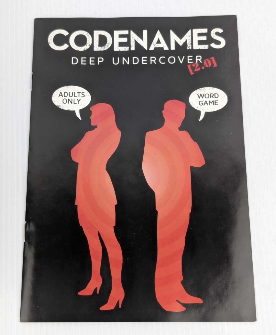 Codenames Deep Undercover 2.0 Adult Party Game 18+ Lark & Clam NEW OPEN BOX