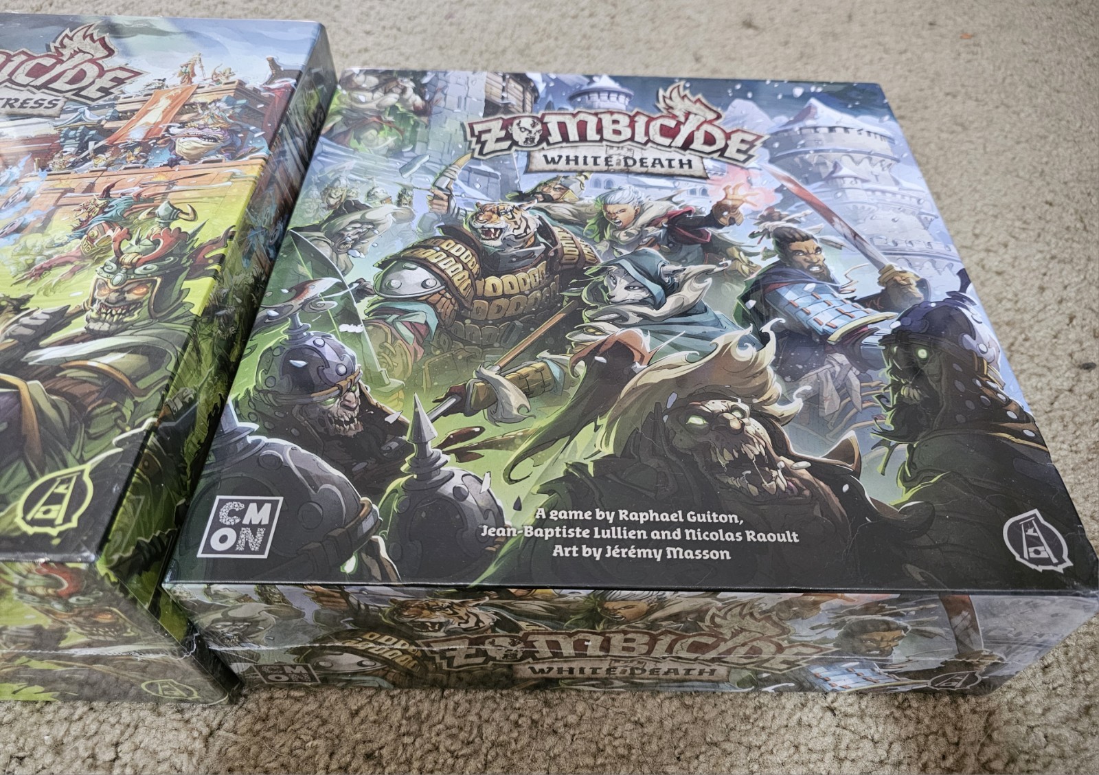 NEW Zombicide White Death Frozen Fortress Pledge Kickstarter Exclusive SEALED