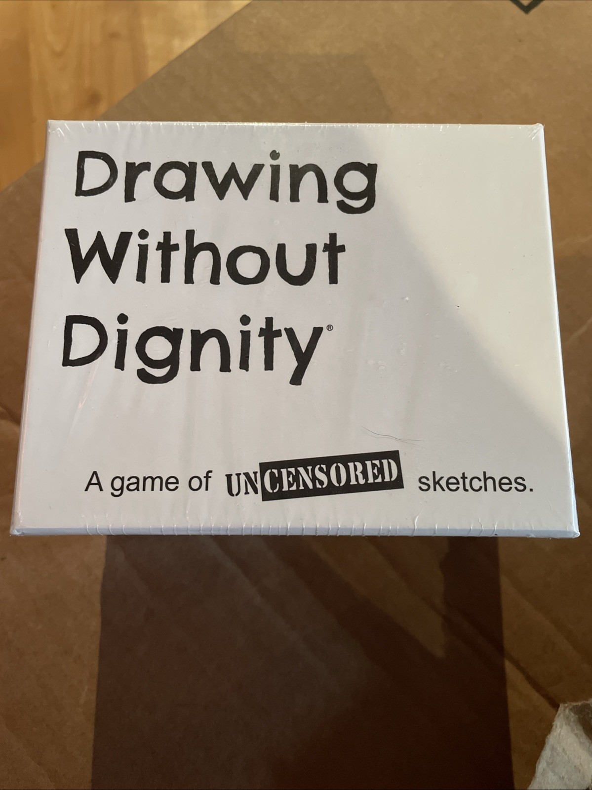 NEW / SEALED Drawing Without Dignity – Adult Party Game of Uncensored Sketches