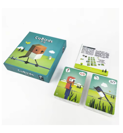 CuBirds Strategic Card Game 2-5 Players Family Board Game