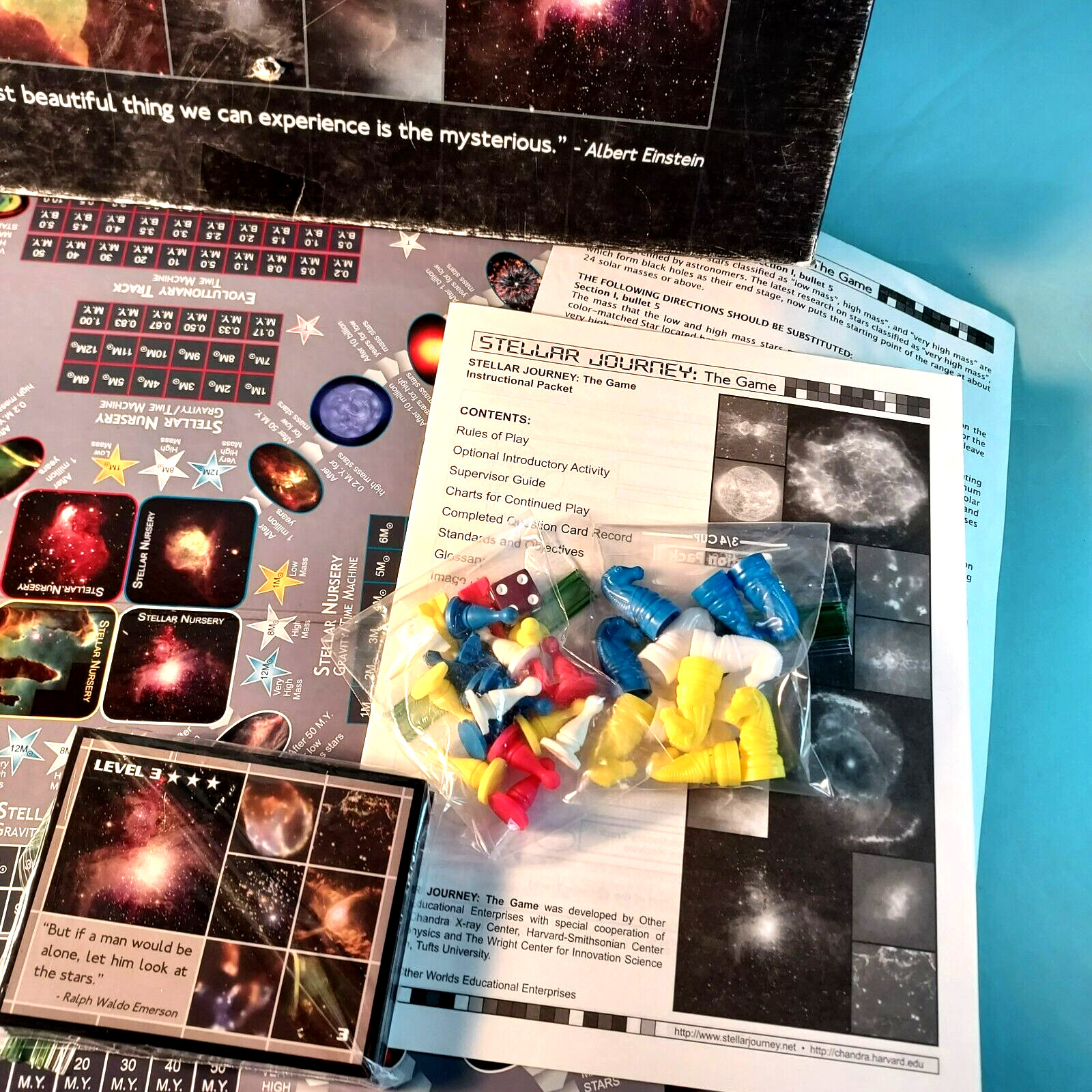 Stellar Journey: The Game ~ Adventure in Space and Time Excellent Unused