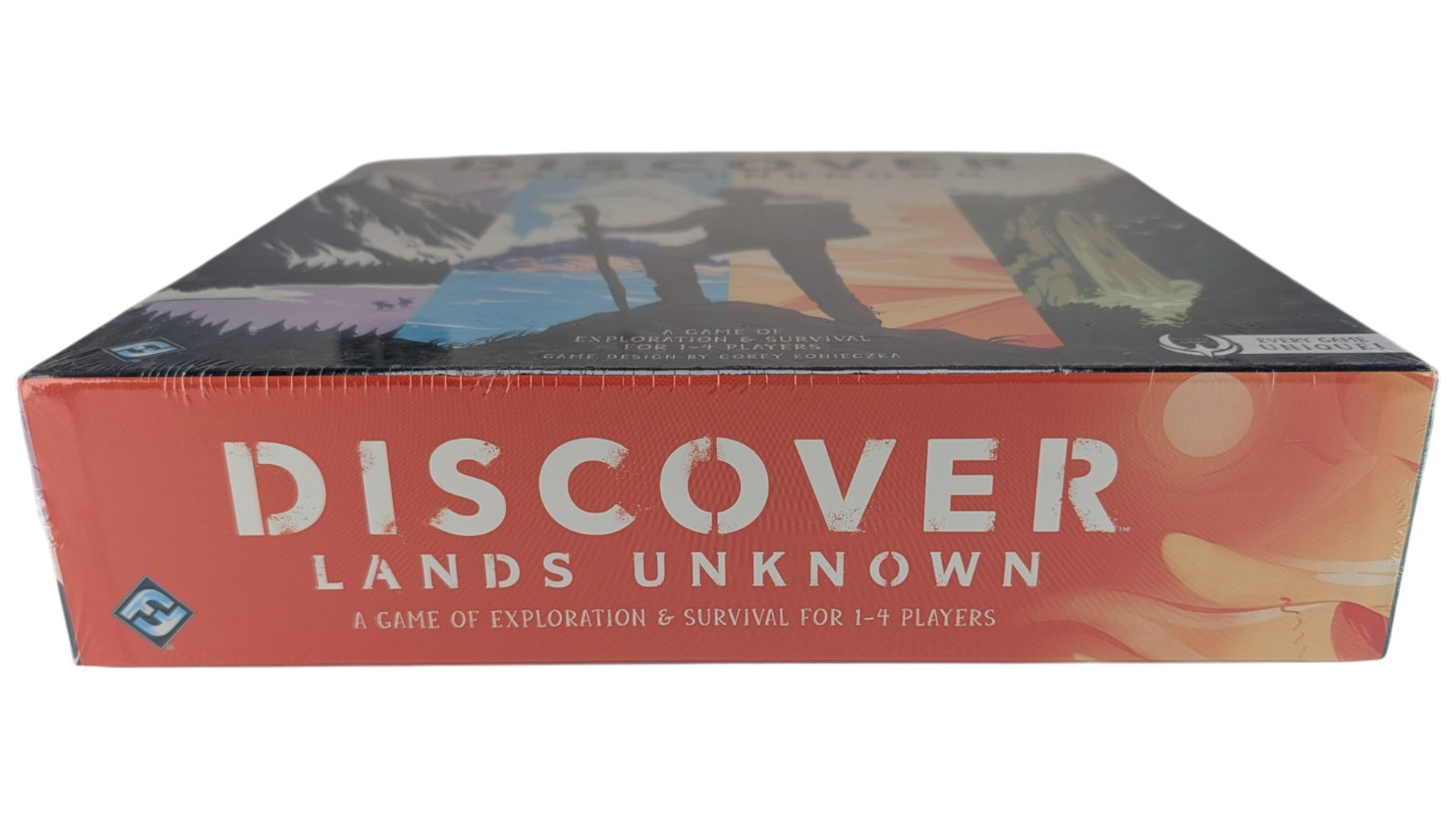 Discover Lands Unknown Board Game FFG DSC01 New Sealed 2018 Fantasy Flight