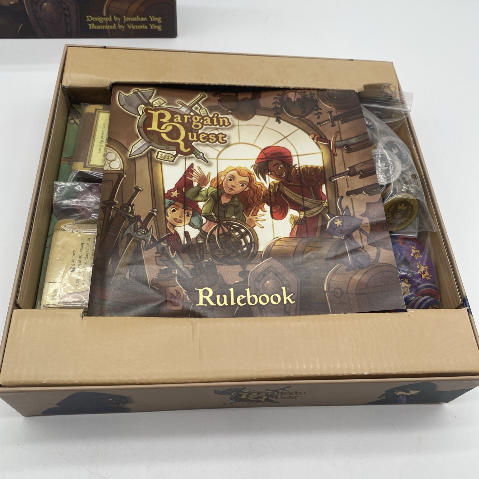 Bargain Quest Board Game Renegade Game Studio 2019 Adventures in Capitalism 100%
