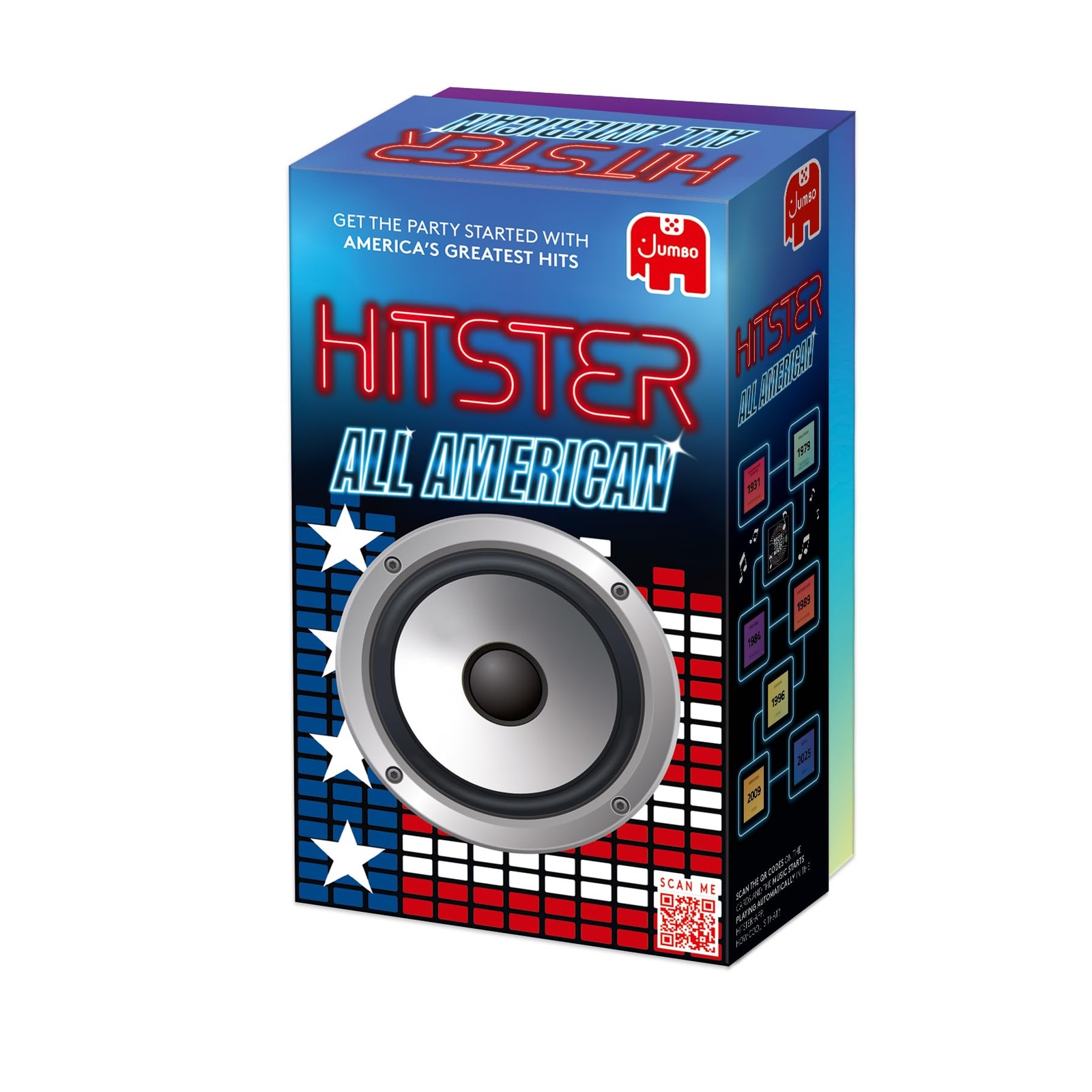 Hitster – All American, Fun Music Quiz Card Game, 2-10 Players – 300 Best Ame…