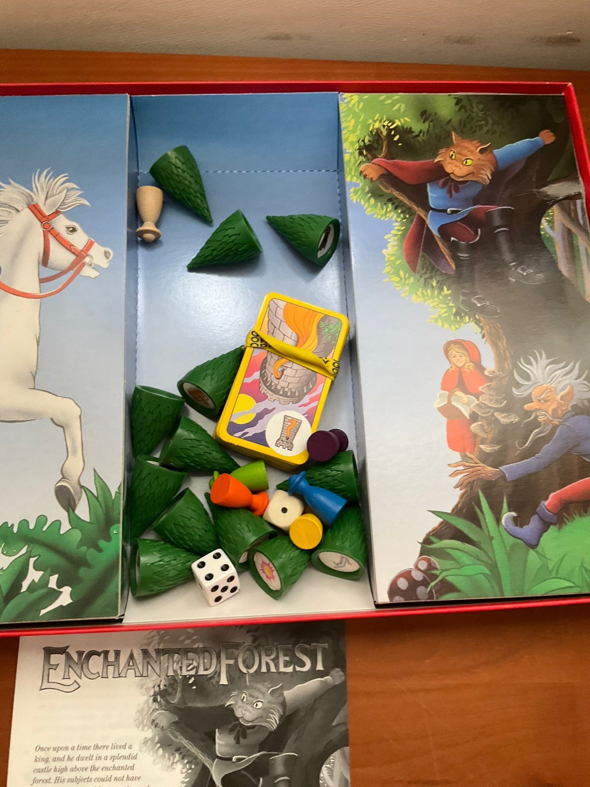 Ravensburger Enchanted Forest Board Game 1994 Complete in Box