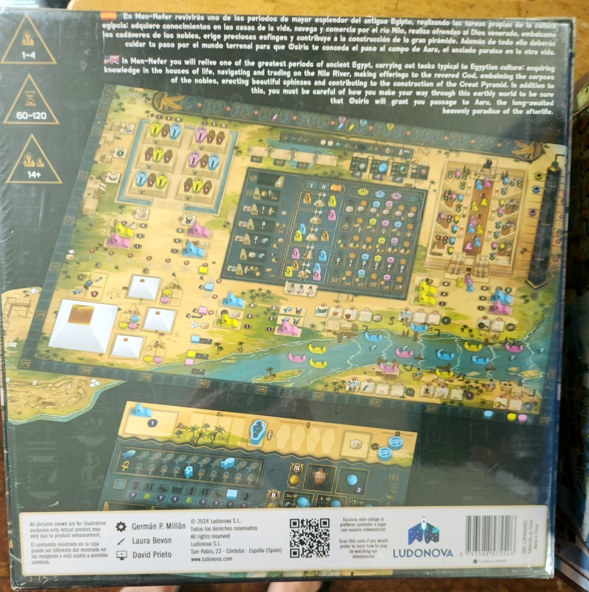 Men-Nefer Board Game