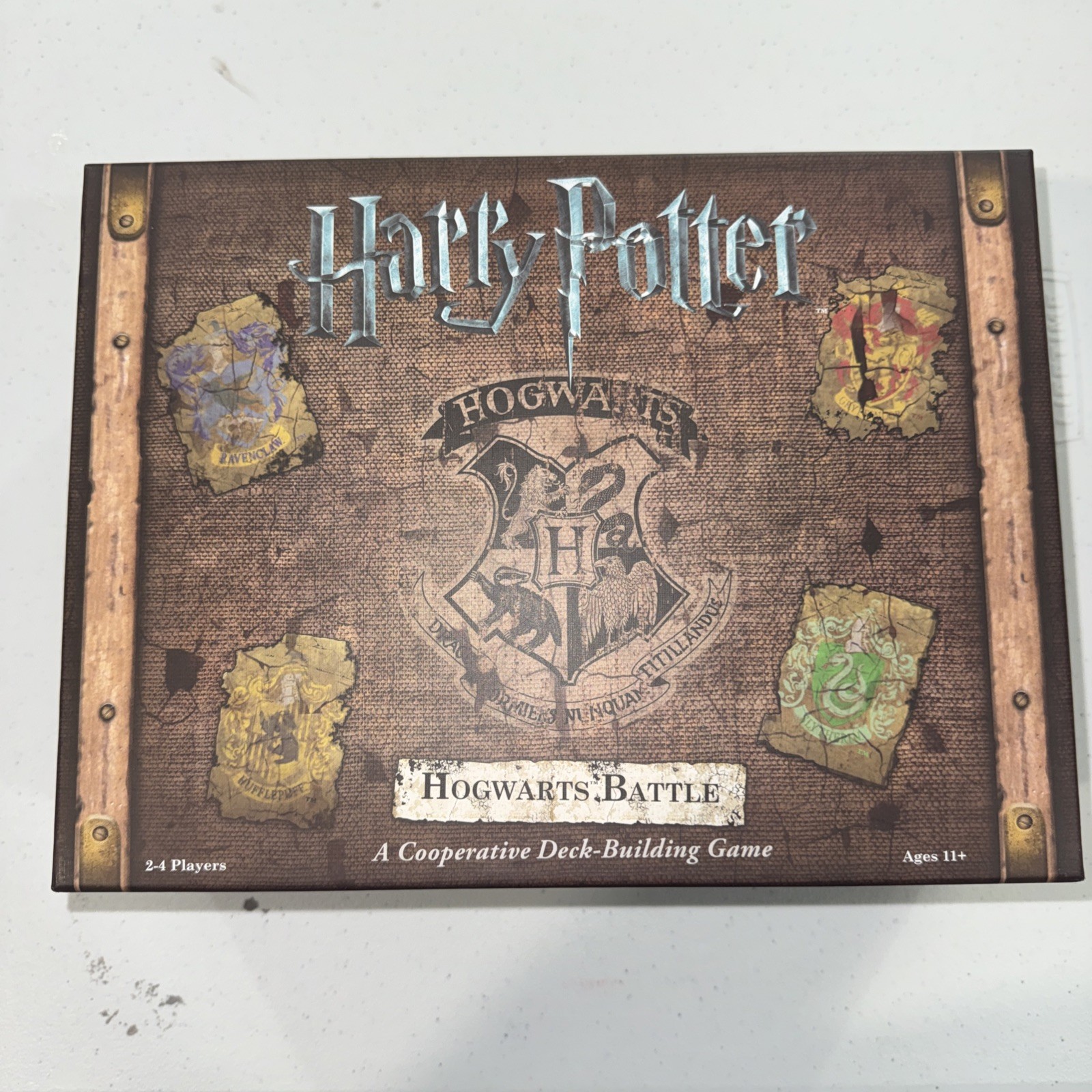 Harry Potter: Hogwarts Battle Deck-Building Game. Cooperative USAopoly