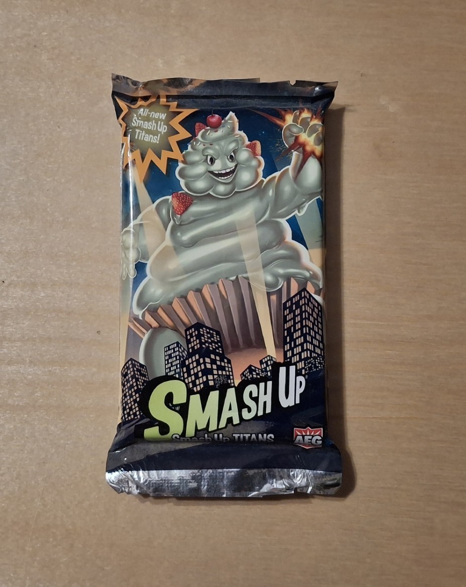 Smash Up TITANS Board Game Promo Mini Expansion (AEG, 2018) New, Sealed