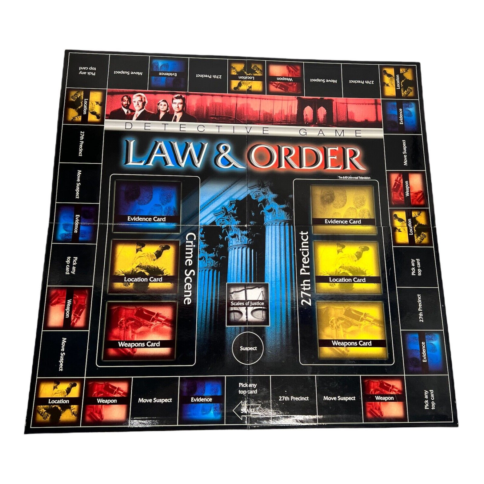 Law & Order Detective Game In Tin Box – EUC – COMPLETE – Cardinal