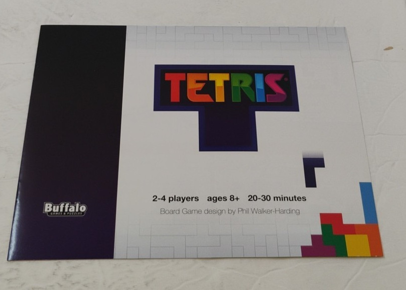 2021 Tetris Head-To-Head Multiplayer Strategy Game 2-4 Players COMPLETE NEW