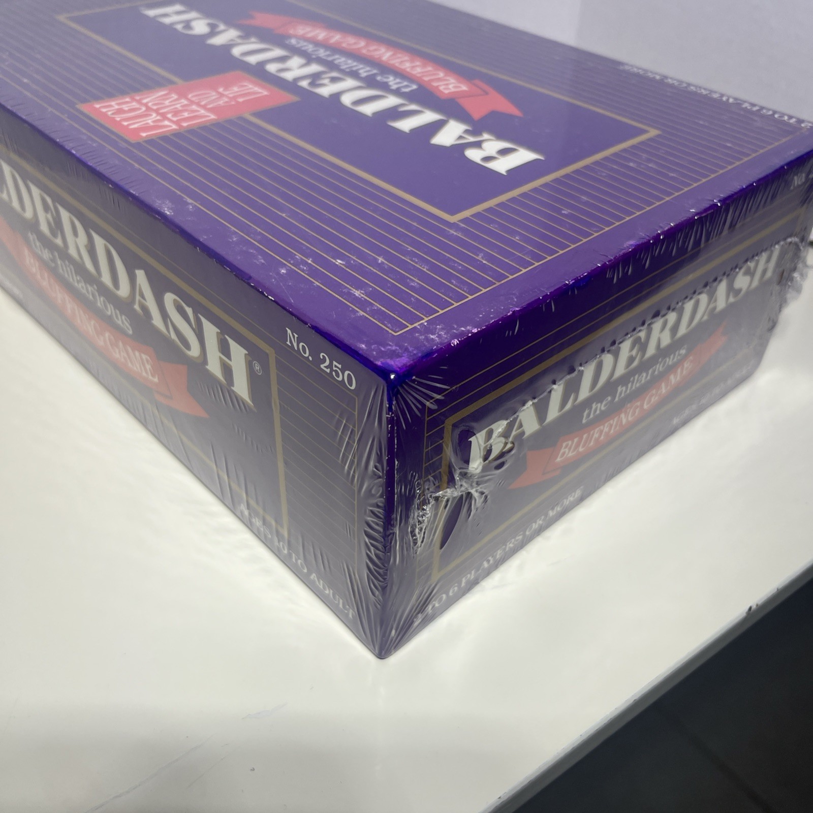 BALDERDASH The Hilarious Bluffing Board Game Vintage 1984 BRAND NEW/SEALED