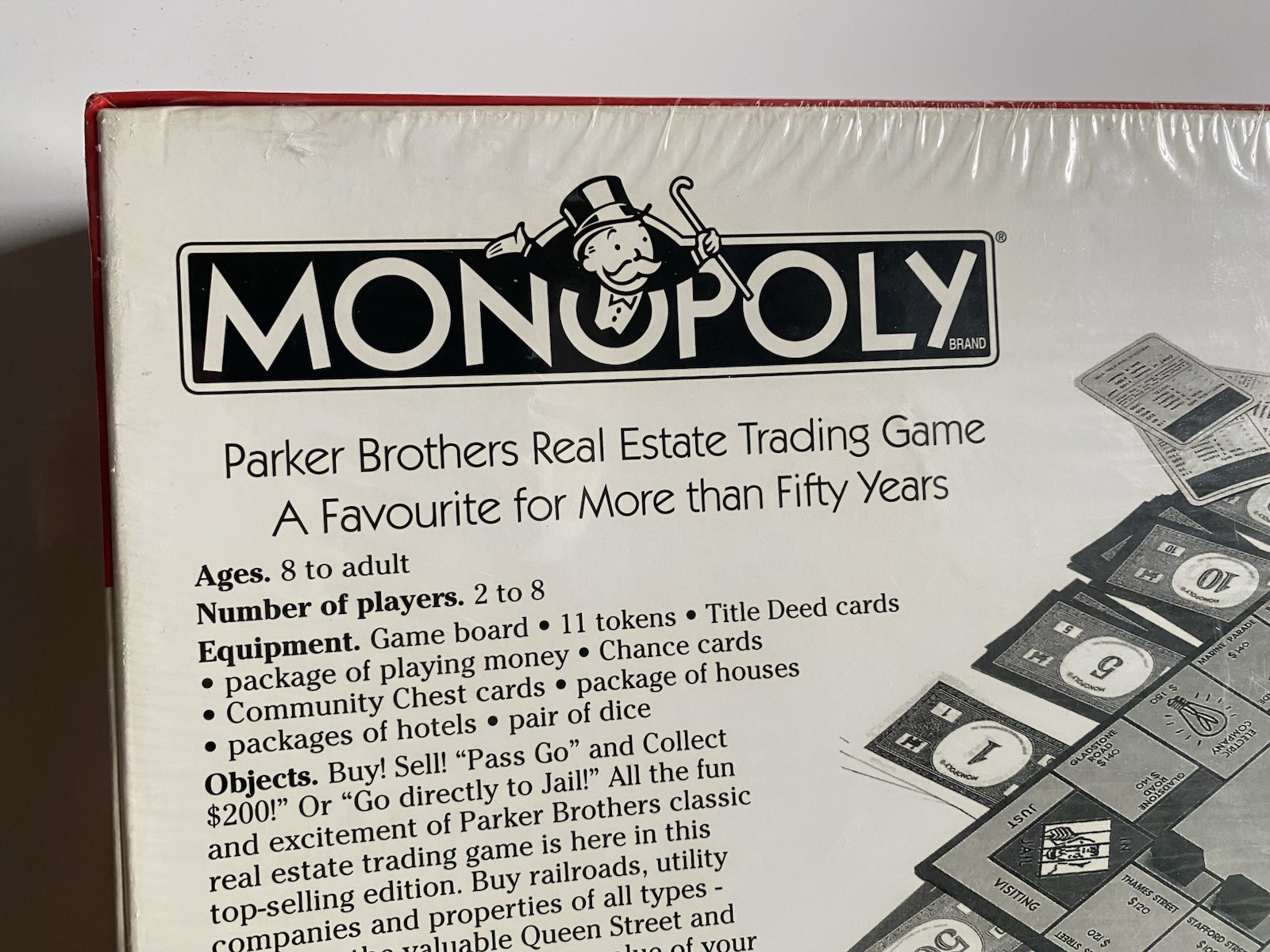*SEALED* Monopoly NEW ZEALAND EDITION 2000 Board Game New Vintage Hasbro