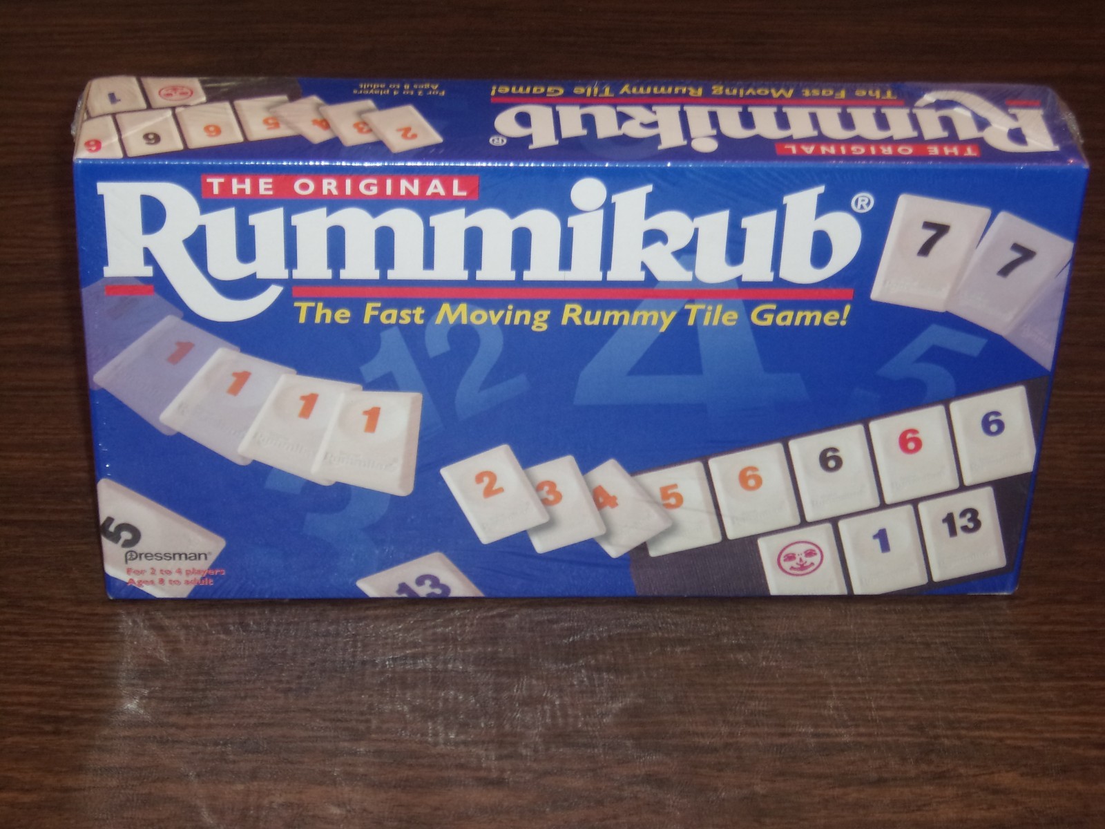 NIB 1997 The Original Rummikub The Fast Moving Rummy Tile Game by Pressman