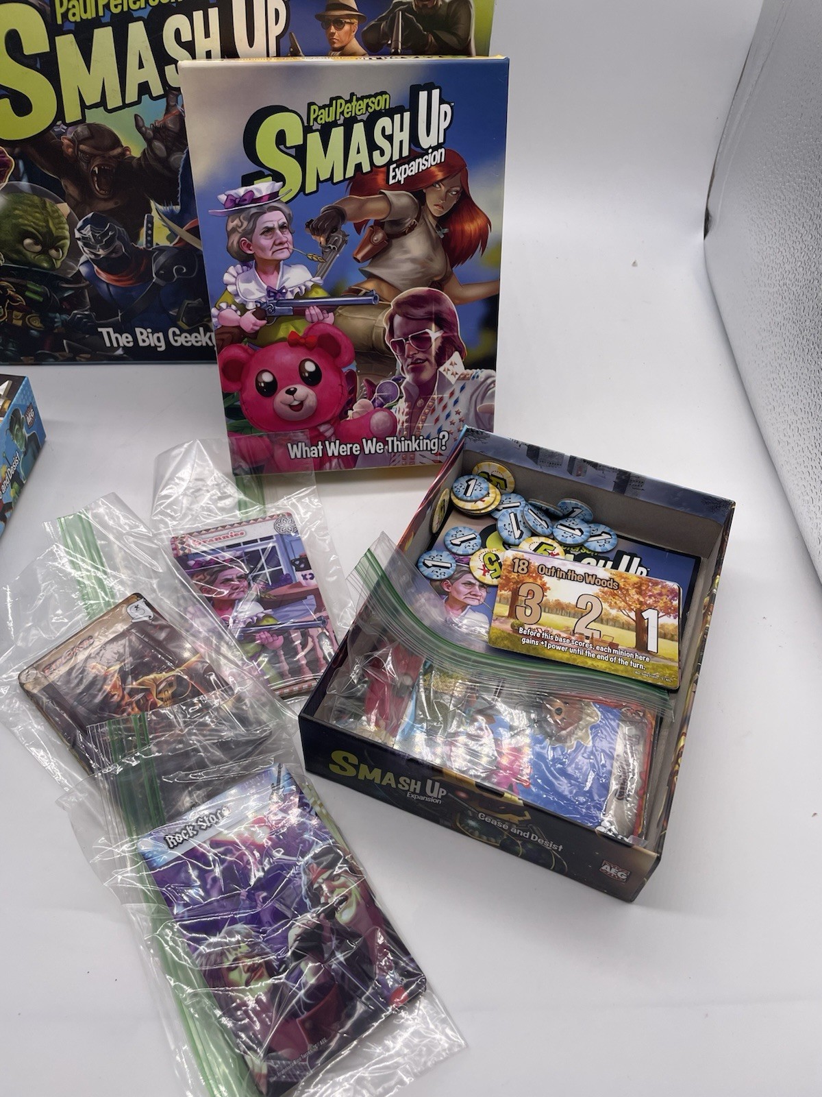 Smash Up The Big Geeky Box, Includes Core Set & 4 Expansions