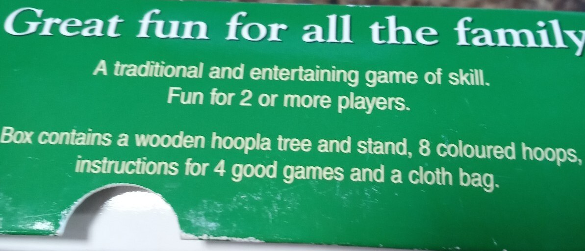 House of Marbles The Old English Game of HOOPLA in Great Shape Vintage 1960s