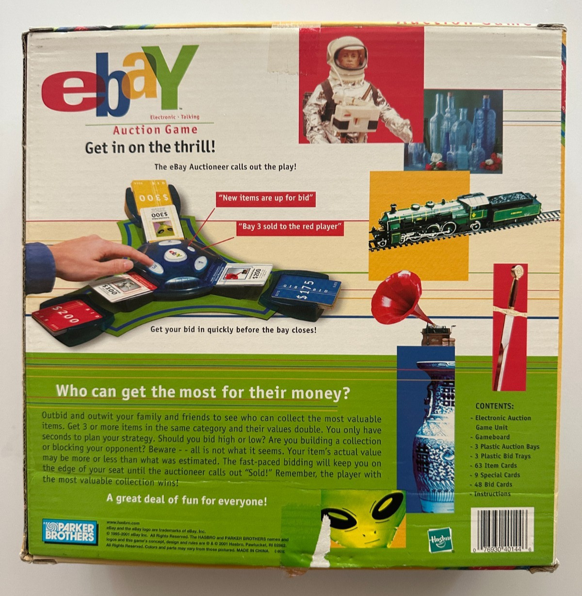 Vintage Ebay Electronic Talking Auction Game Hasbro 2001 New Open Box