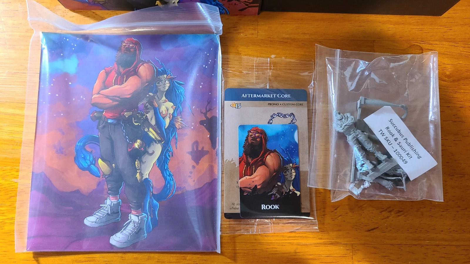 Middara Unintentional Malum Casual Rook & Suri Resin Kit by Succubus Publishing