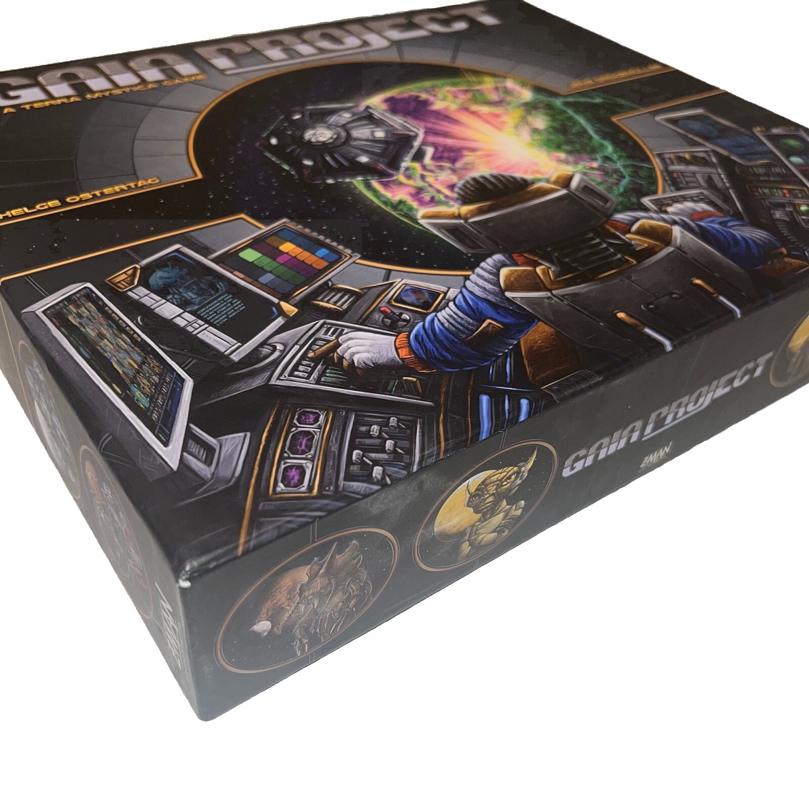 Gaia Project A Terra Mystica Board Game by Z-Man Games Complete Excellent Cond.