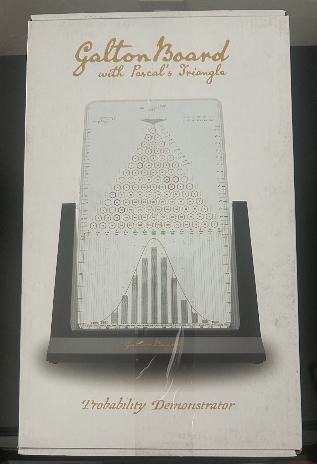 Galton Board With Pascal’s Triangle Probability Demonstrator Four Pines New