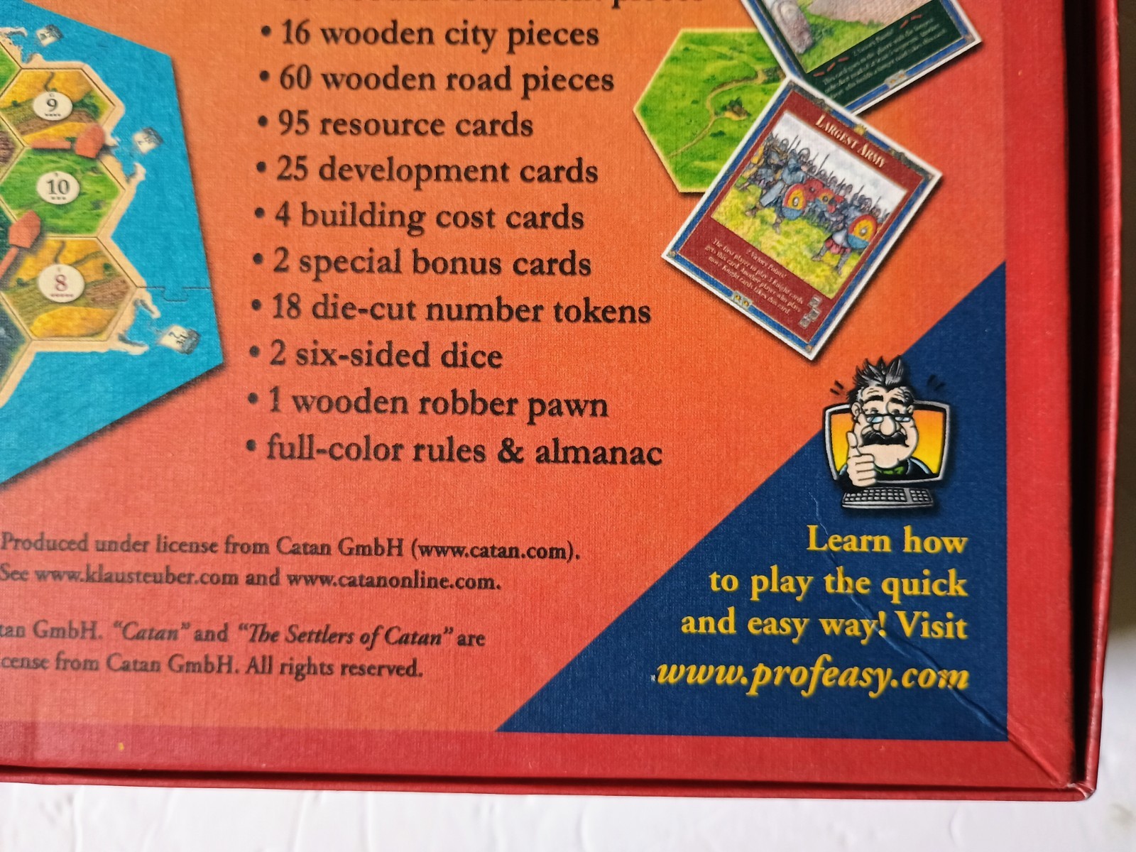 The Settlers Of Catan 3061 Mayfair Games 2007 4th Edition Board Game
