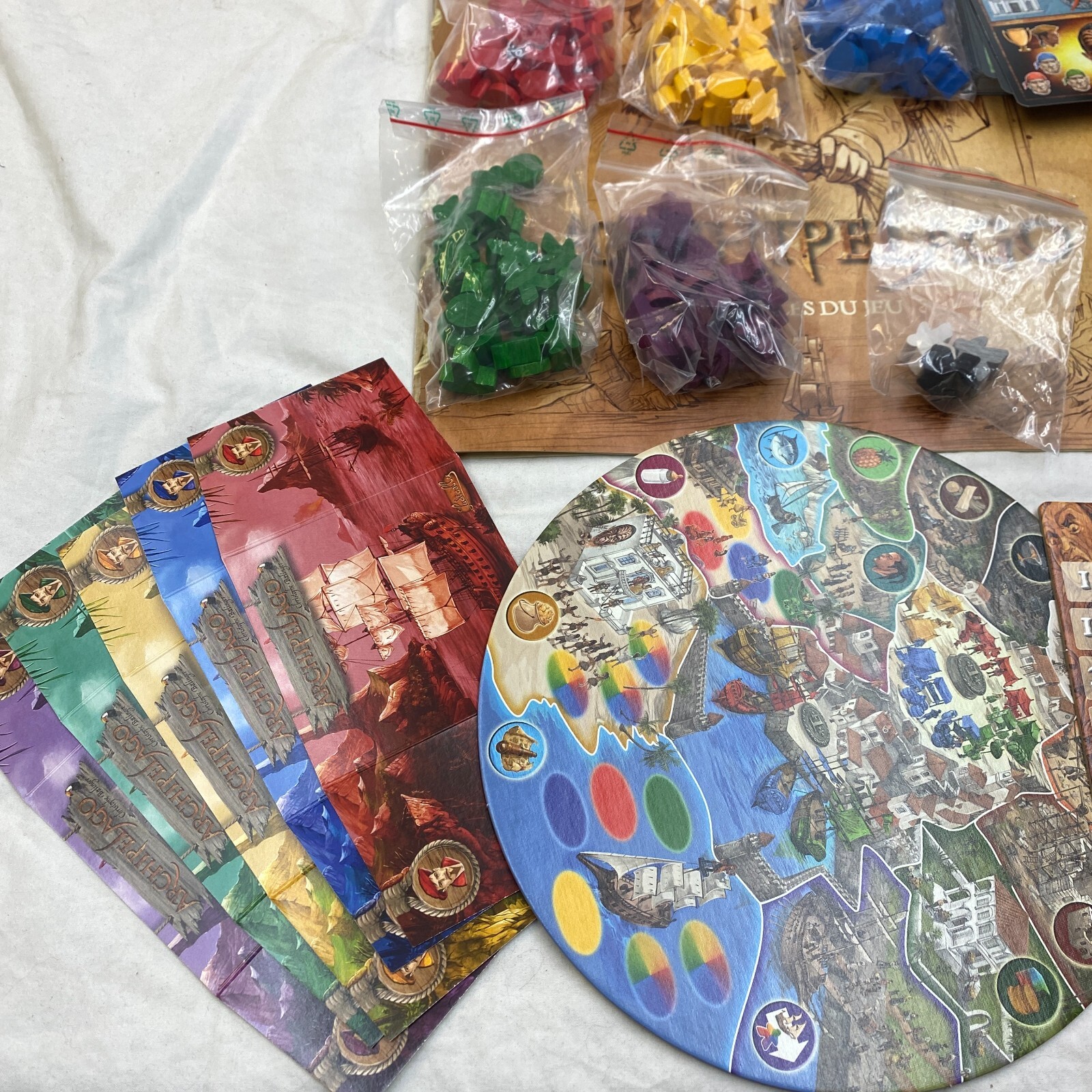 Archipelago Board Game Ludically FRENCH 2012 VG/EX