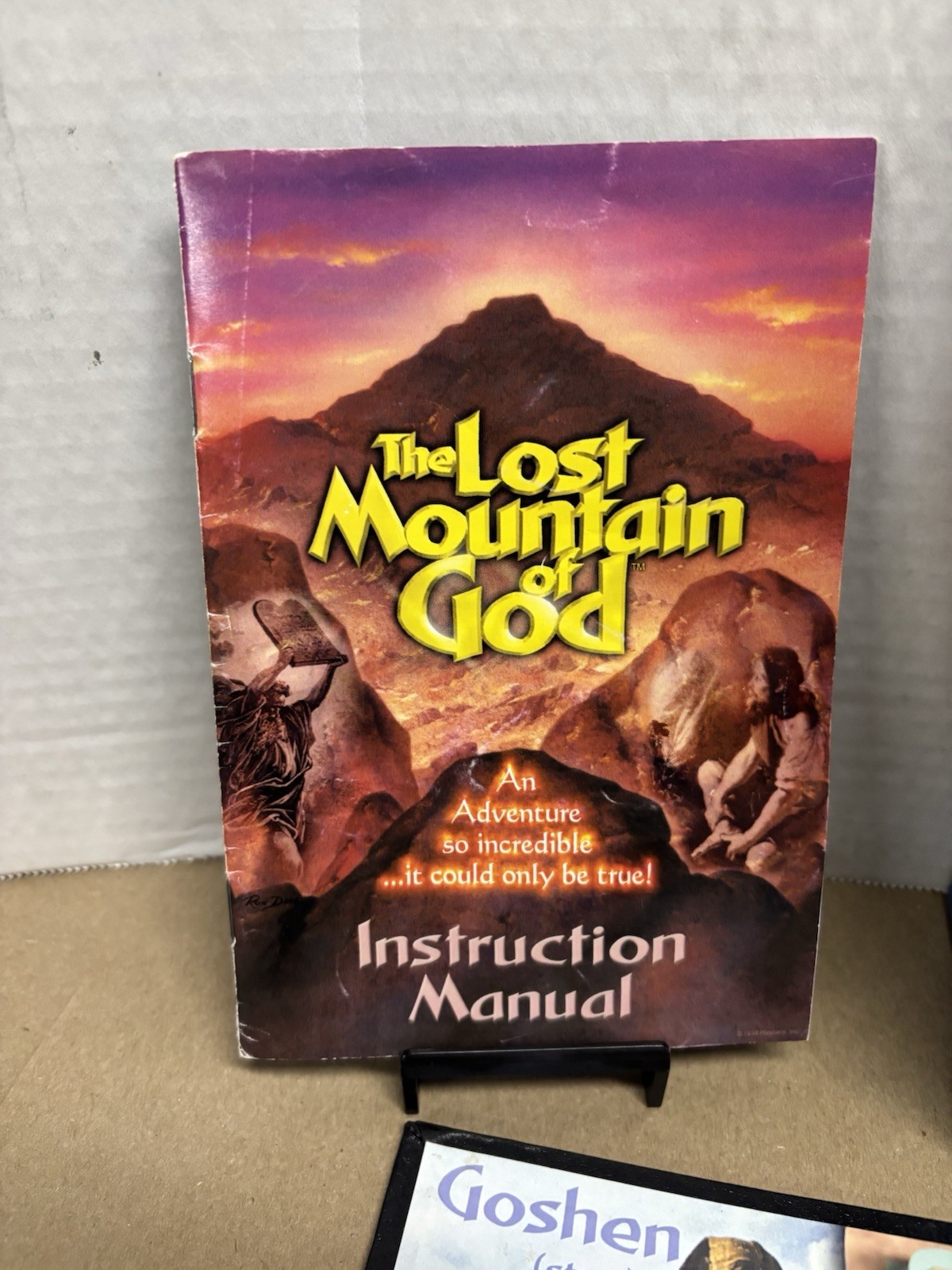 The Lost Mountain of God Biblical Adventure Board Game 1999 Tommy Nelson *READ