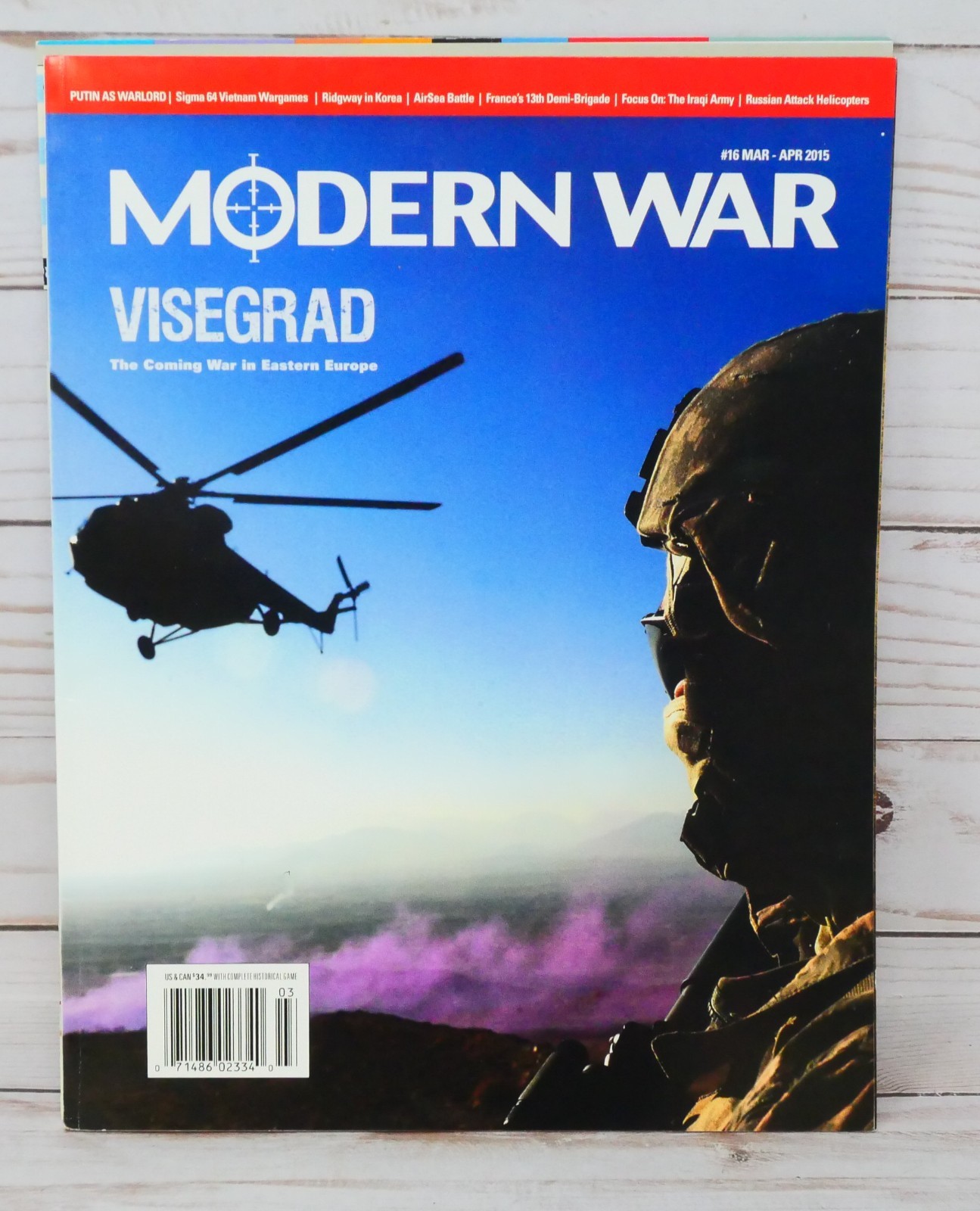 Modern War 16, Visegrad 4: The Coming War in Eastern Europe Game, Decision Games