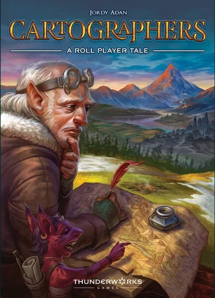 Cartographers Base Core Card Game Roll-And-Write Roll-n-Write NEW SEALED