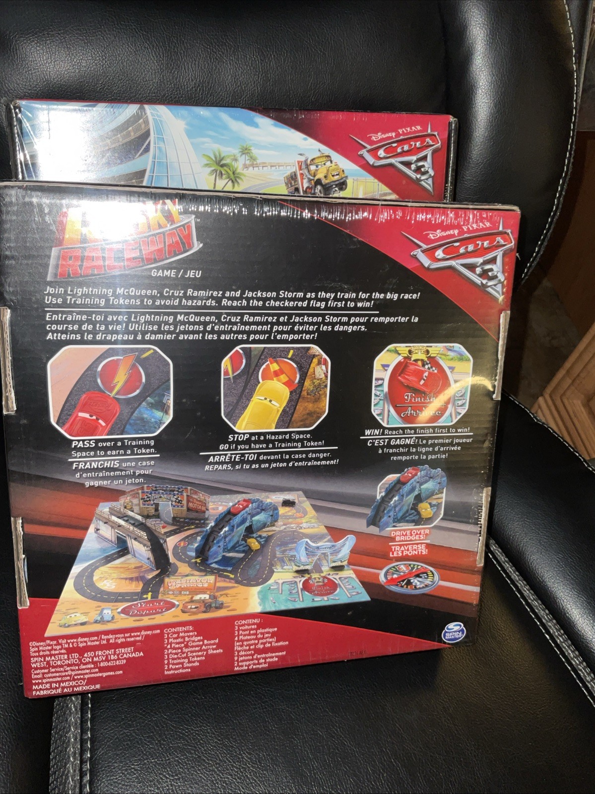 Disney Pixar Cars RISKY RACEWAY Board Game New in Box Age 5+