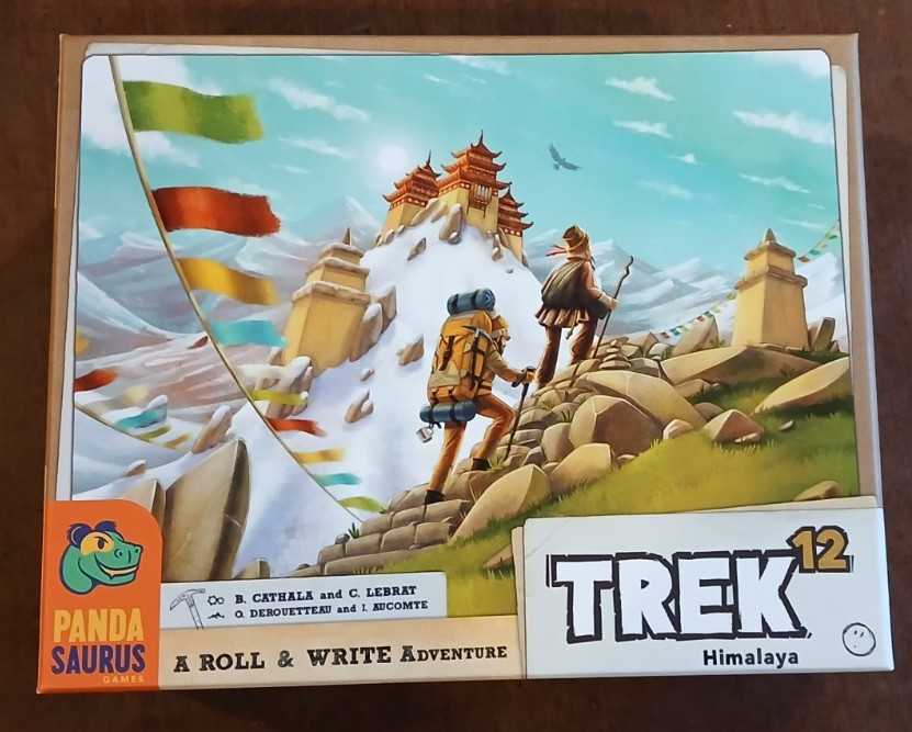 Pandasaurus Games Trek 12 Himalaya Board Game Roll Write Adventure NEW