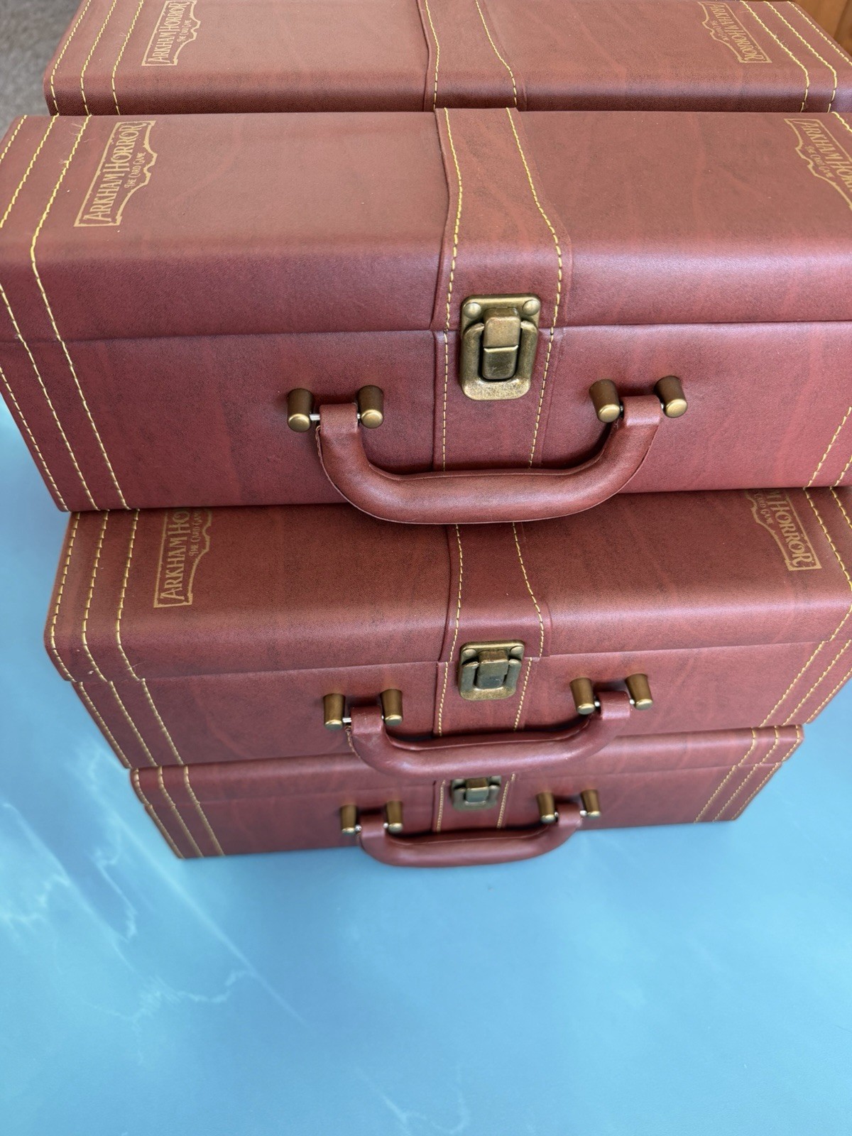 ARKHAM HORROR Card Game LCG Rare custom STORAGE BOXES – x11 – Free Shipping