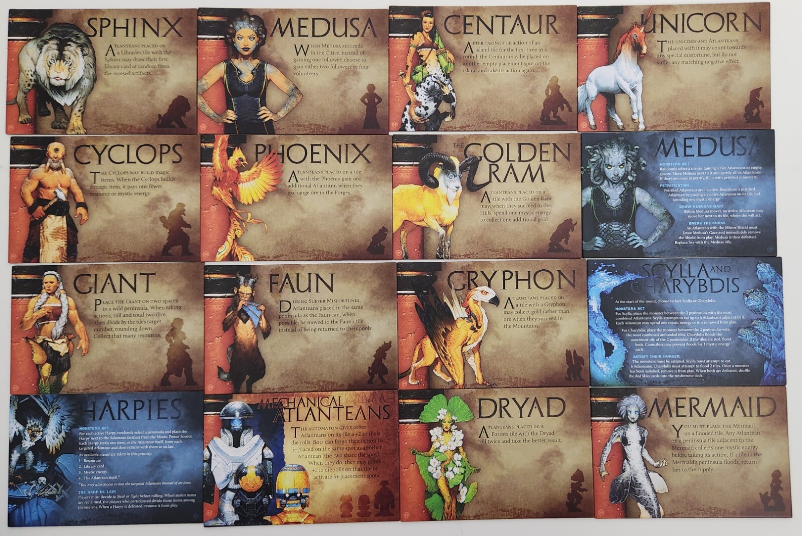 Atlantis Rising Monstrosities+Core Game+Extras Kickstarter by Elf Creek (NIS)