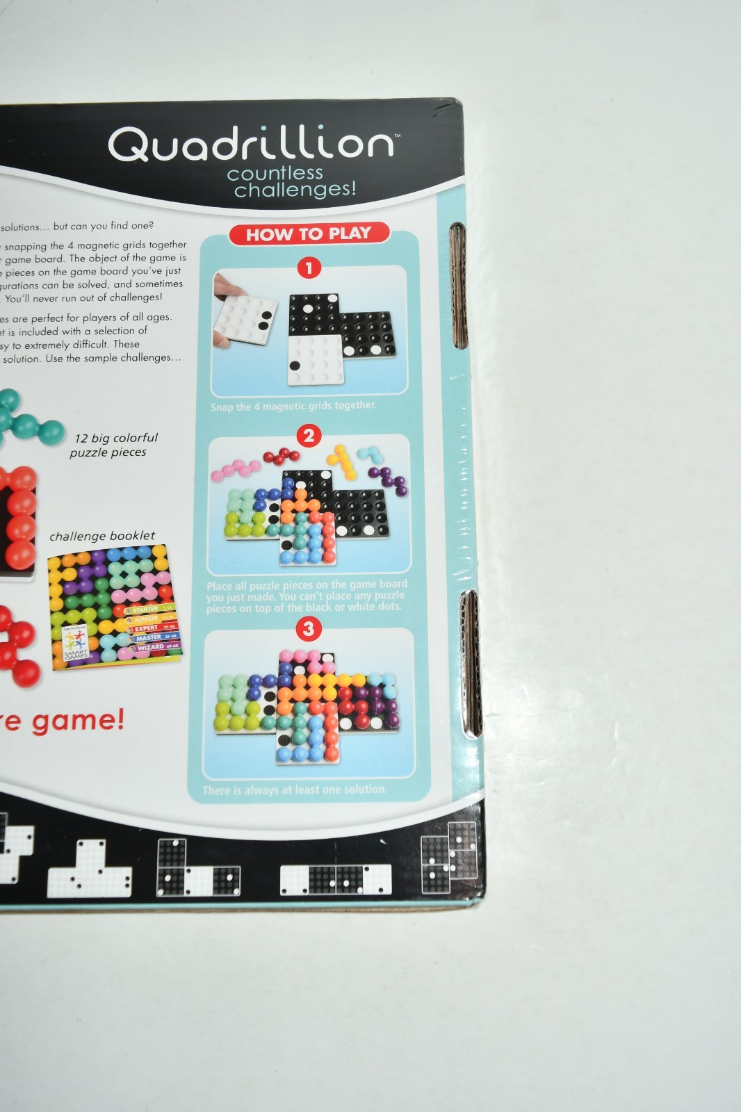 Smart Games Quadrillion Logic Solitaire Game ~ Read Desc ~ See Photos ~ New