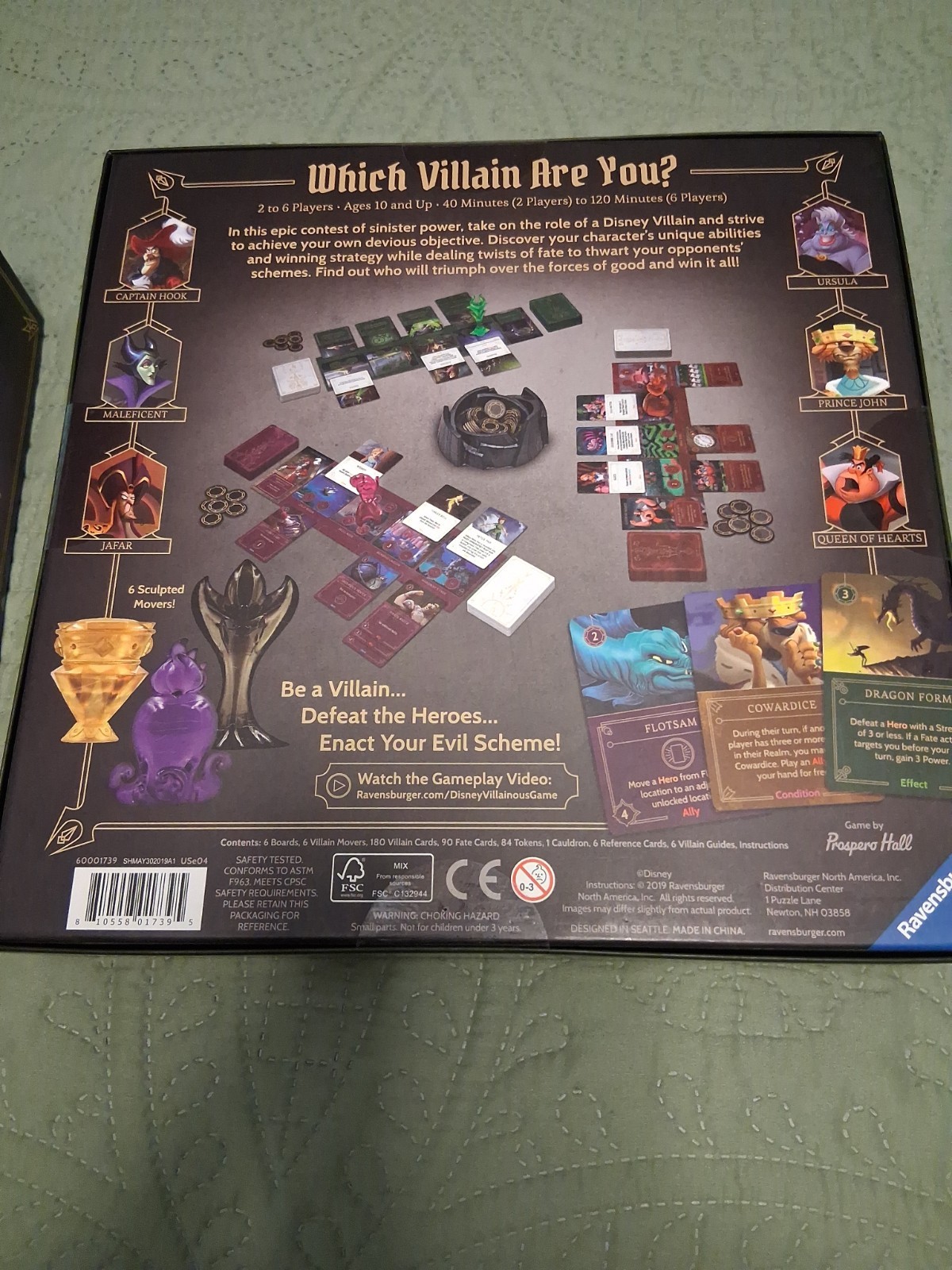 Disney Villainous “The Worst Takes All” & Wicked To The Core Board Games NEW –