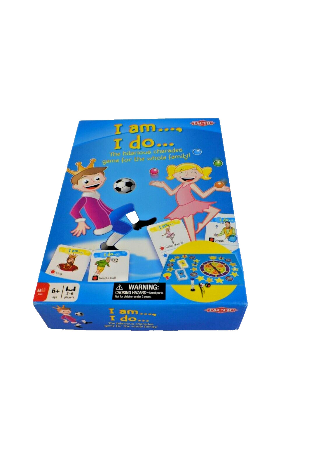 I Am…I Do…Board Game Hilarious Charades Ages 6 & Up For 3-6 Players Complete